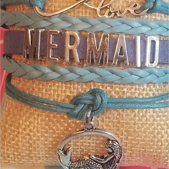 Live Free Mermaid Bracelets - Picture 3 of 3
